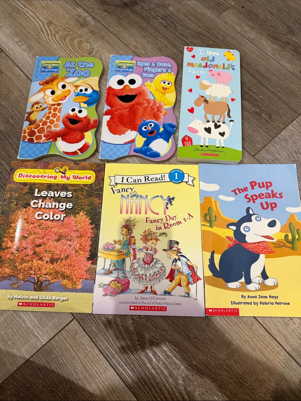 Sesame Street Elmo & Friends Board Book Set and other books! Bundled together!